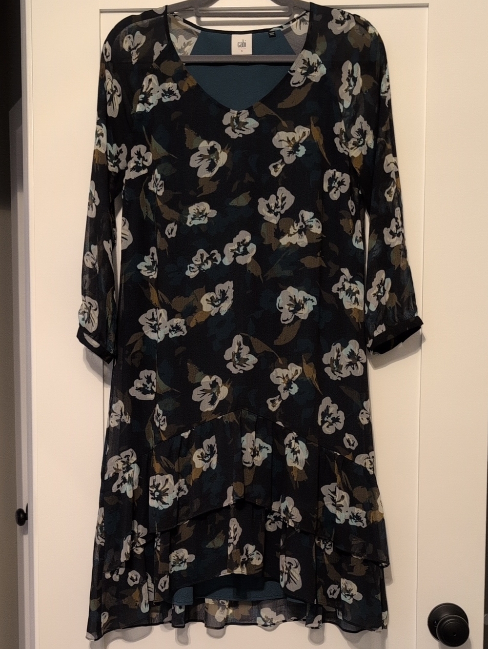 CAbi Floral Dress
